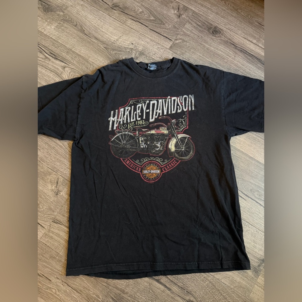Harley-Davidson Men's L T-Shirt Riverside Ca